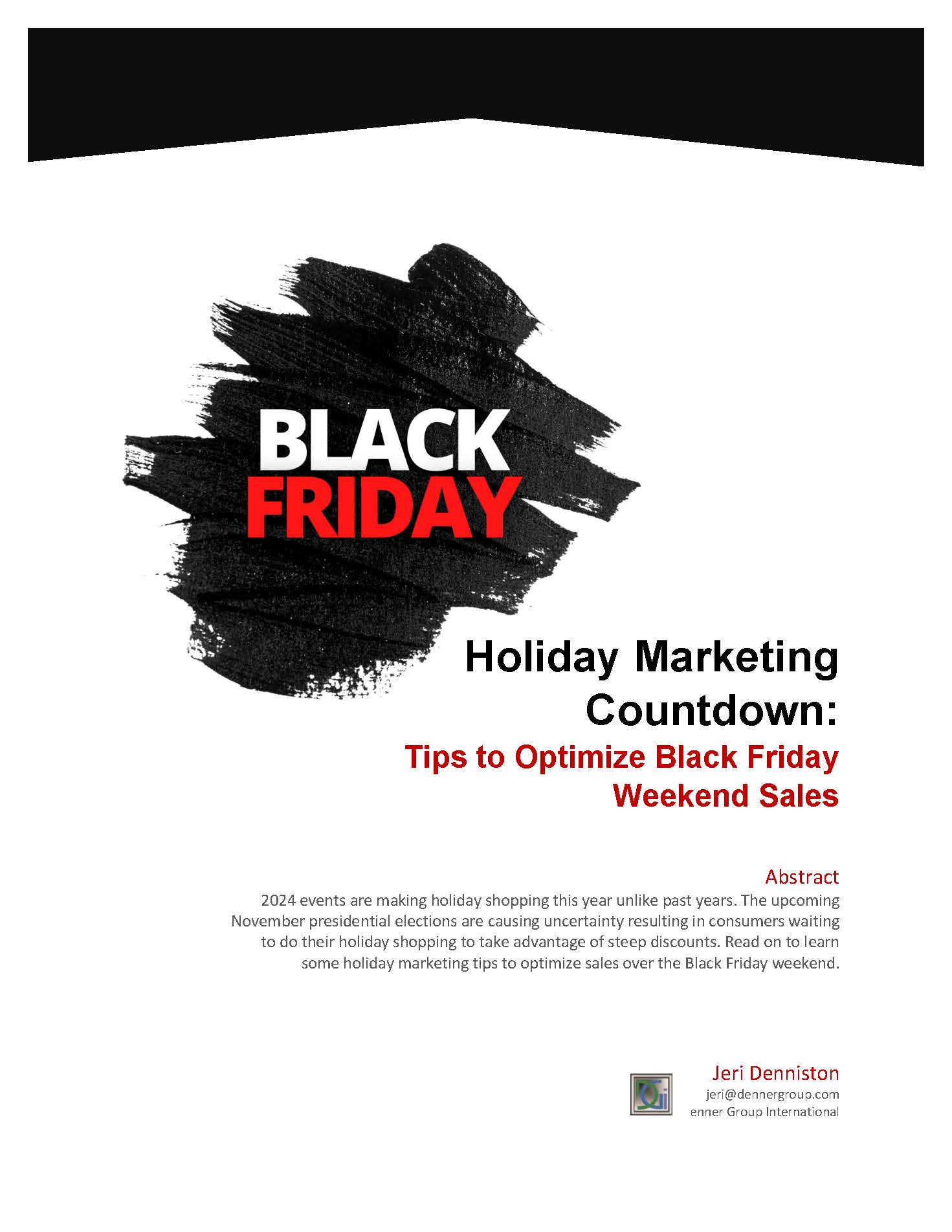 Effective Holiday Email Marketing Campaigns-2024_Page_1 Page 1 of article on effective holiday marketing strategies